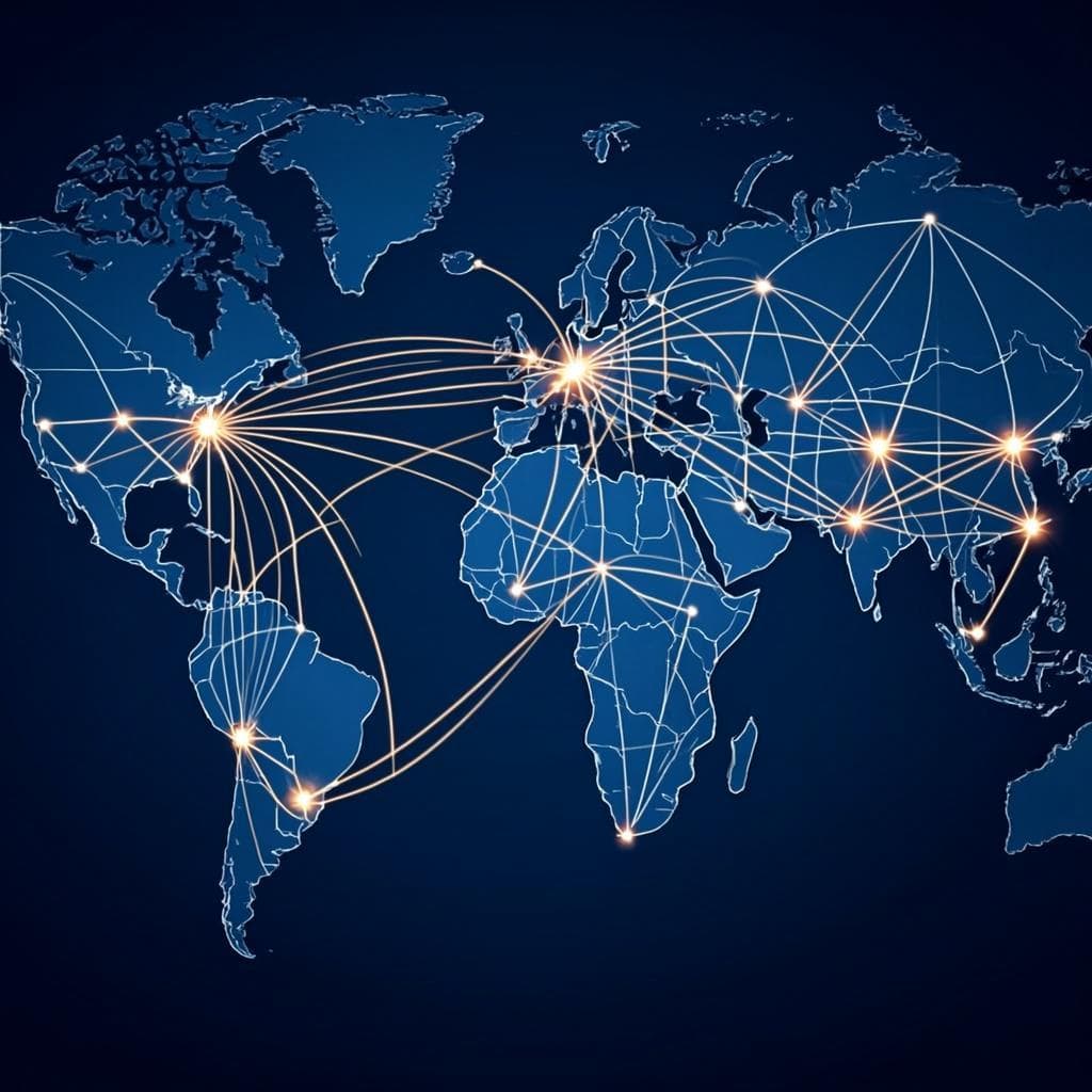 Global delivery network across UK, Gulf and Pakistan